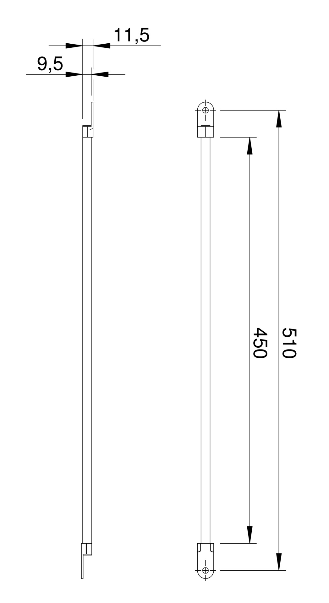 Spannseil für Teleskop