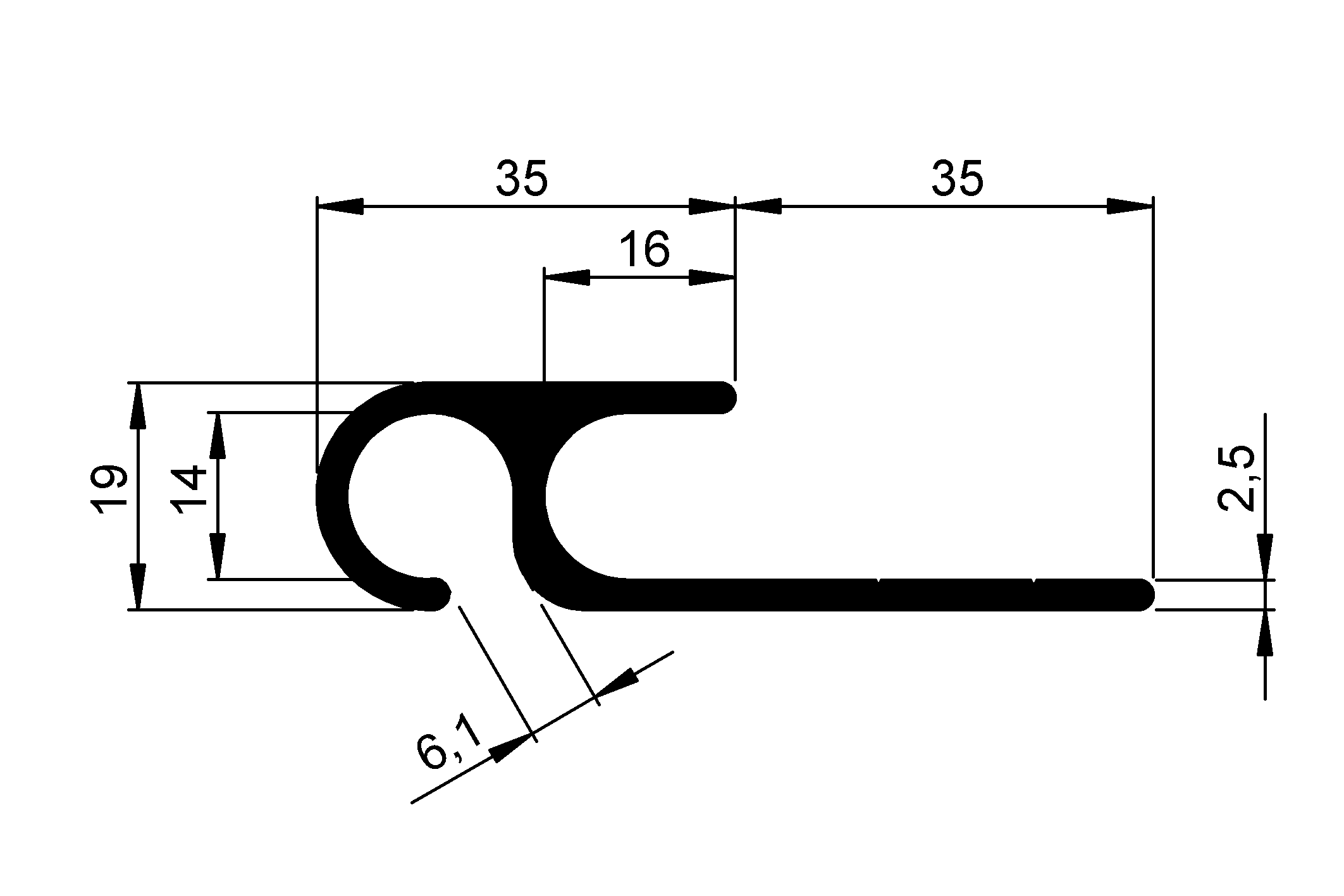 Curtainsider-Planen-Einhakprofil