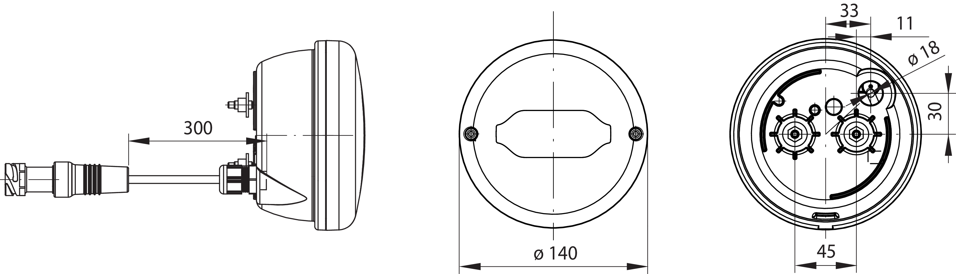 HYB-RD-LEUCHTE SBBL 24 V