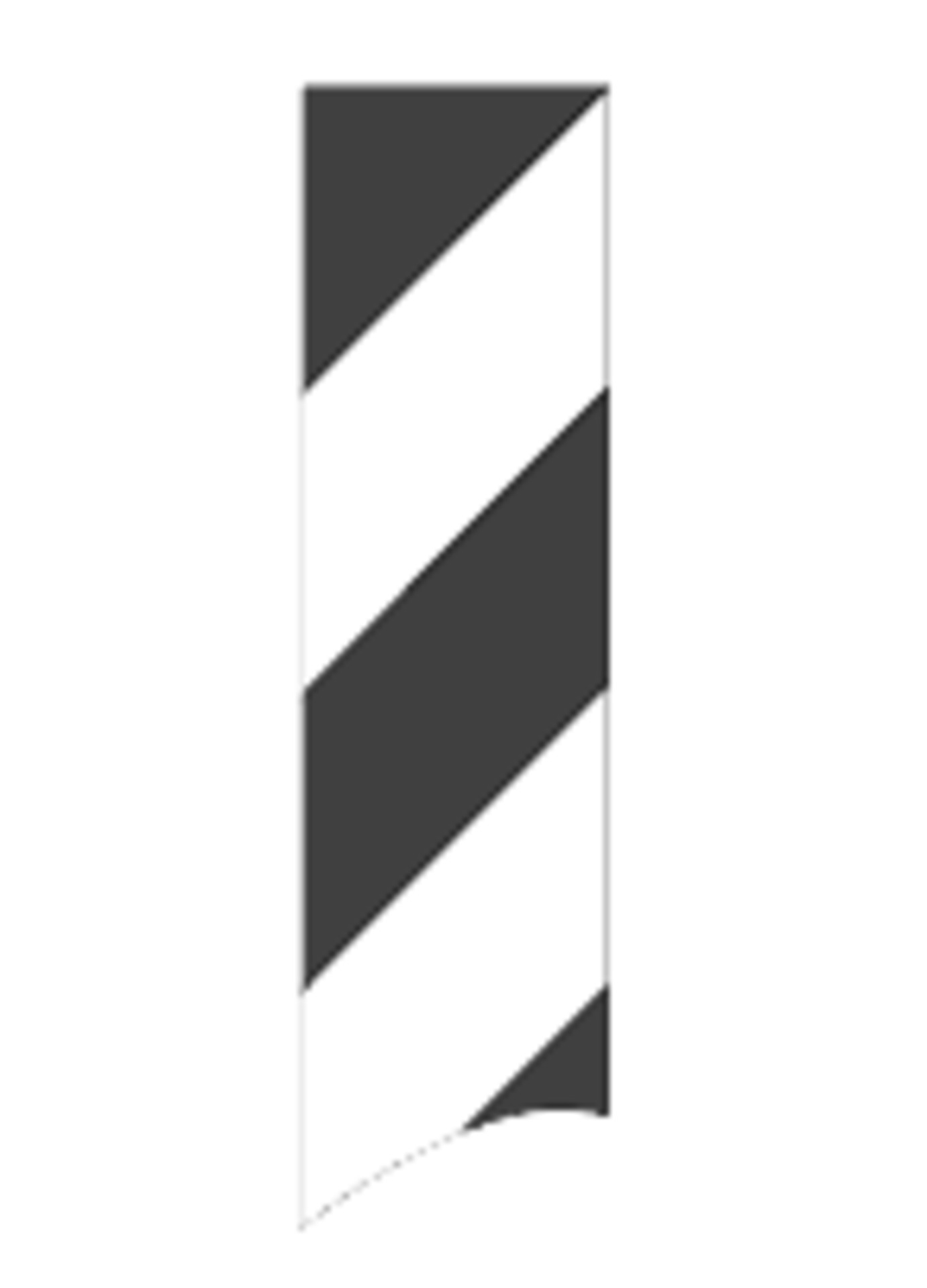 KFZ-Warnmarkierung auf Rolle