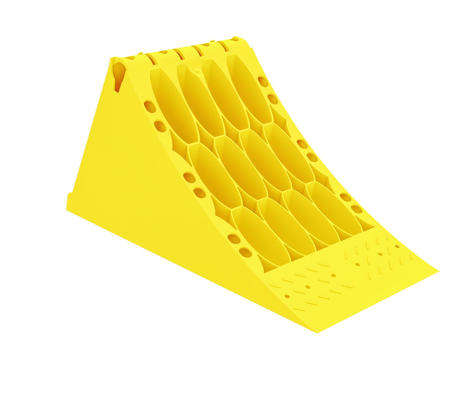 Kunststoff-Unterlegkeile (Hemmschuhe)