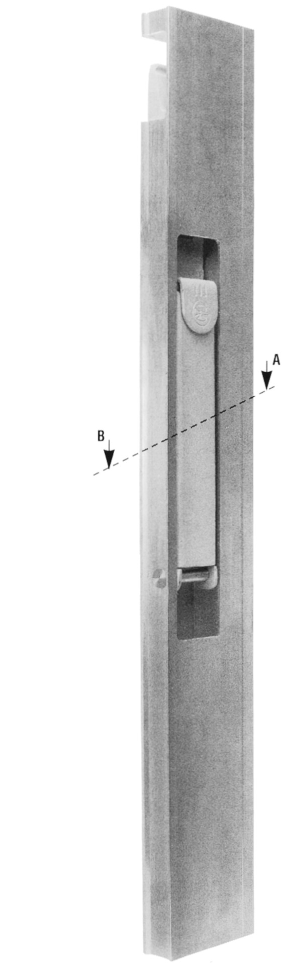 Langweg-Einbau-Riegelverschluss 710