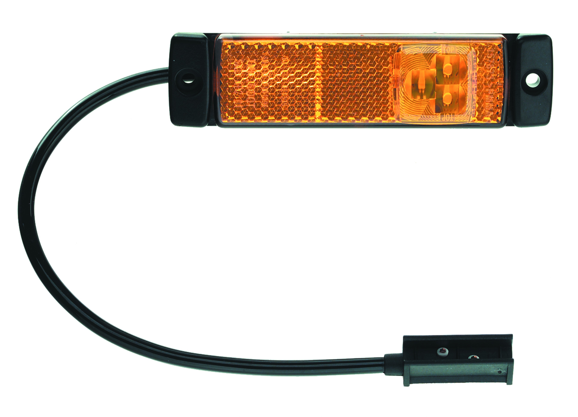 LED-Seitenmarkierungsleuchte EC QL 1W Aufbau