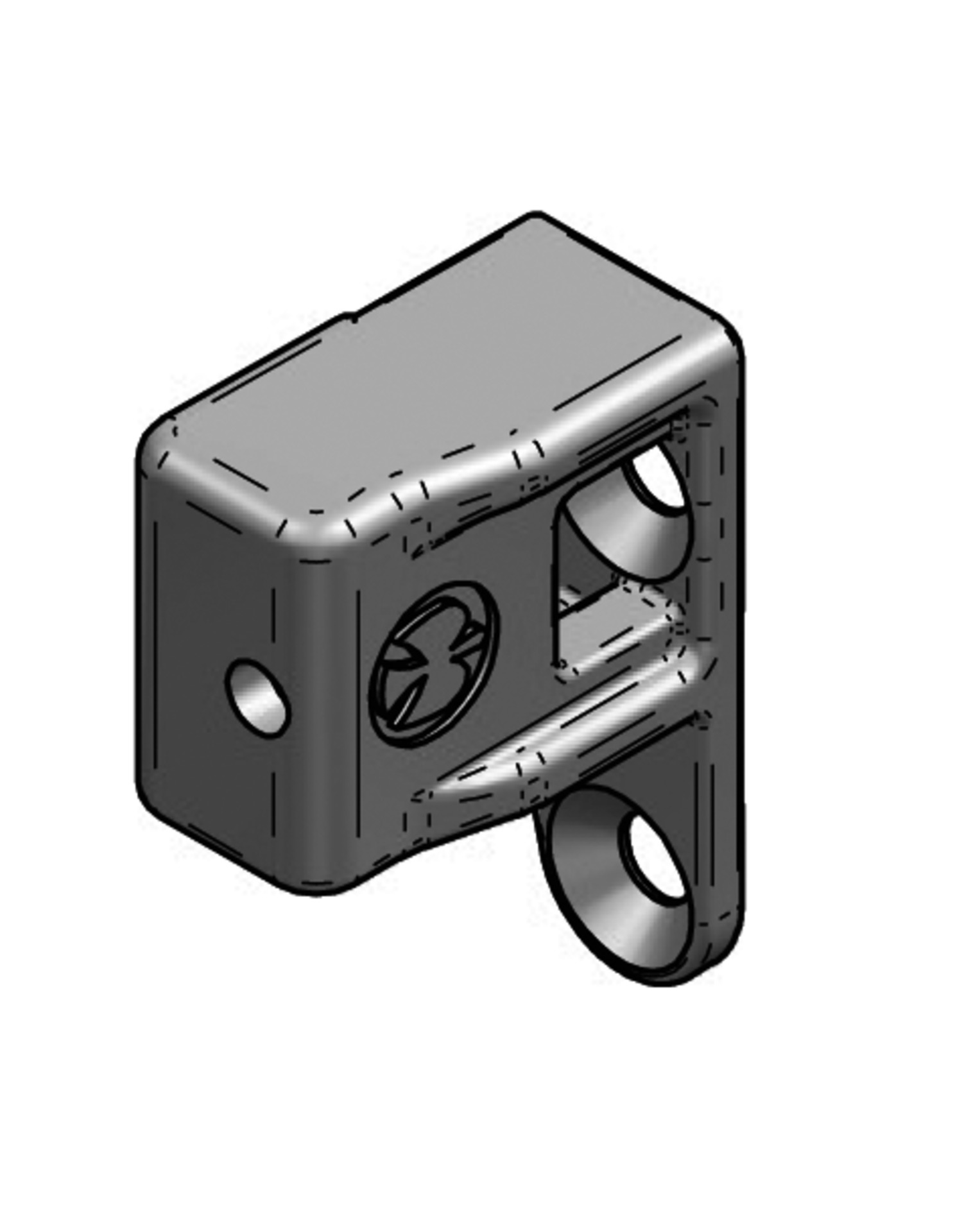 Rungentaschen für Langweg-Einbau-Riegelverschluss 710/ 712/ 715