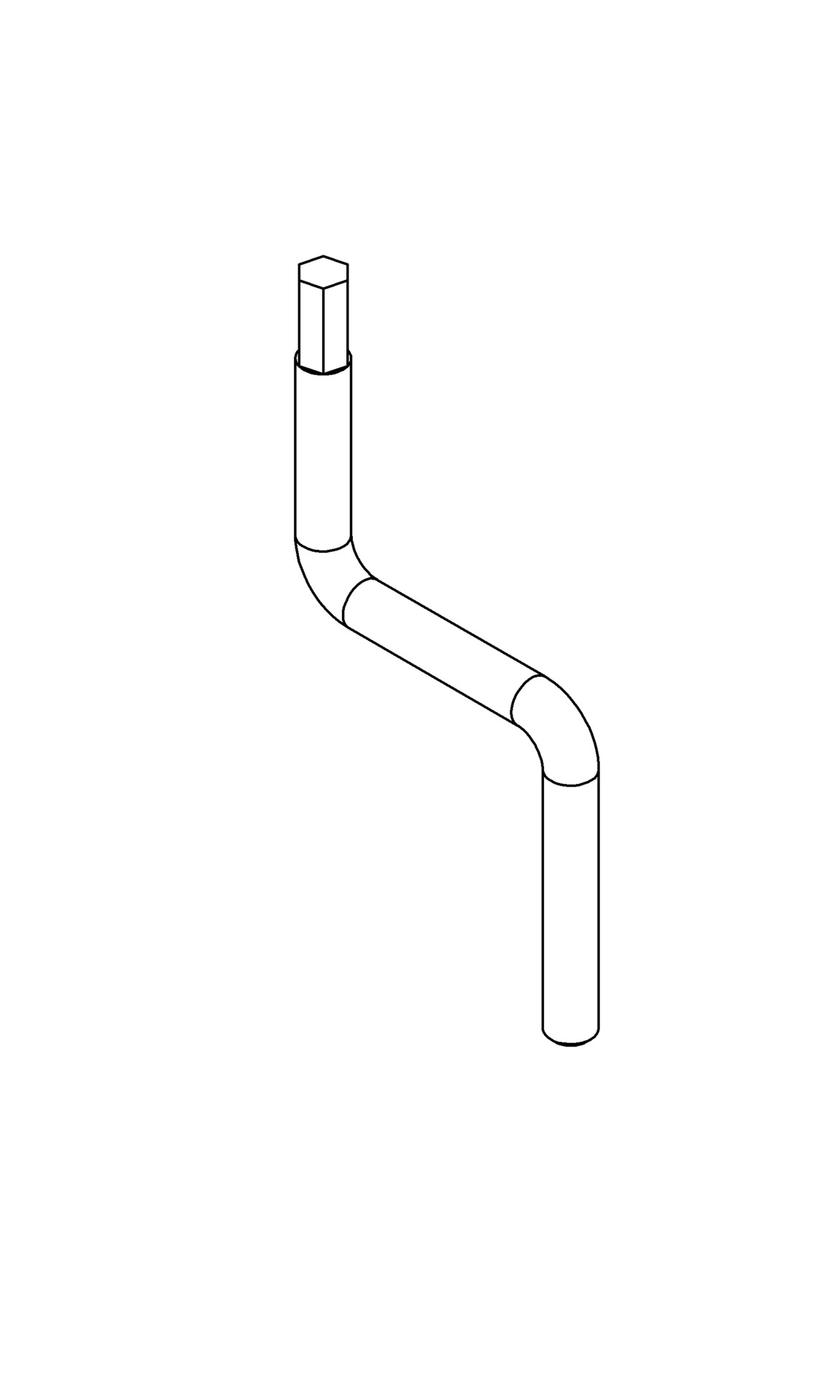Curtainsider-Handkurbel