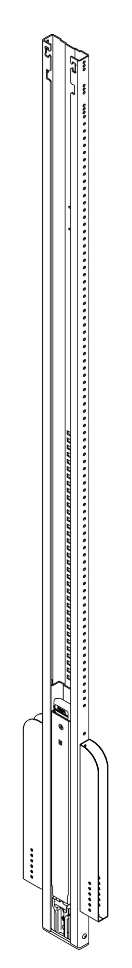 Variomaster-Schieberunge Code XL Hestal - 2475 mm lang