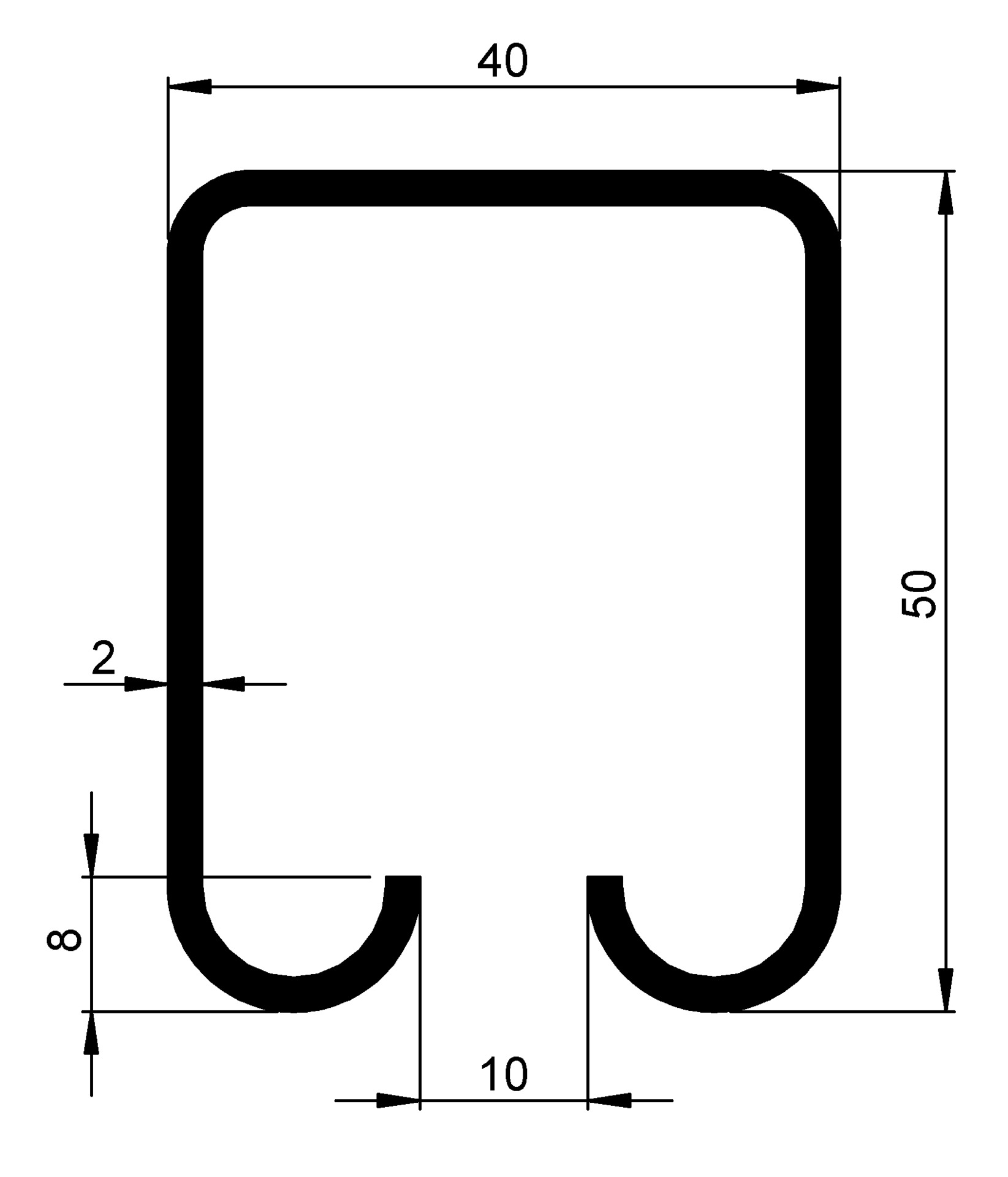 Curtainsider-Laufschiene