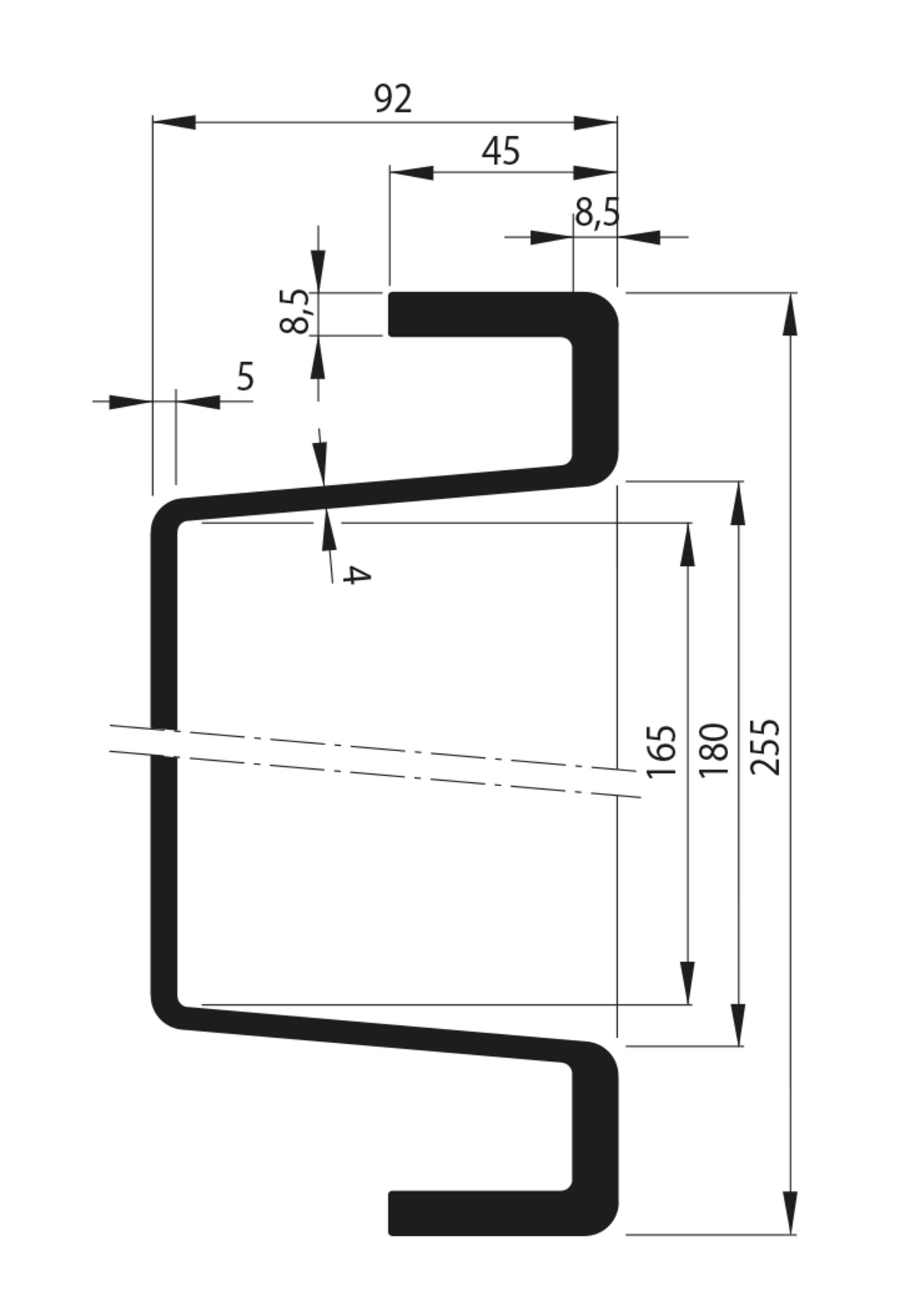 Beleuchtungsträger schwer