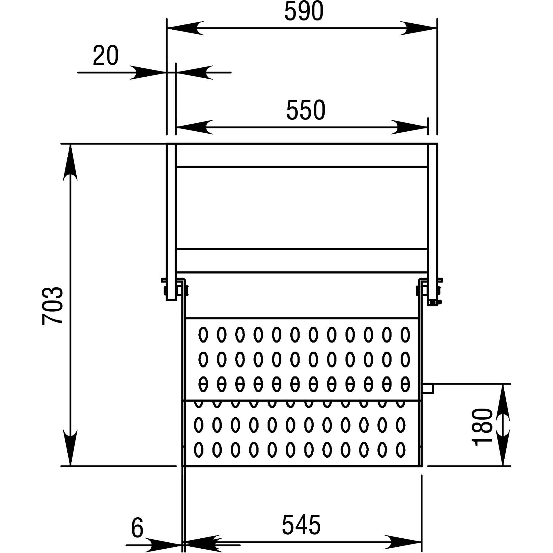 Klapptritt, 2-stufig