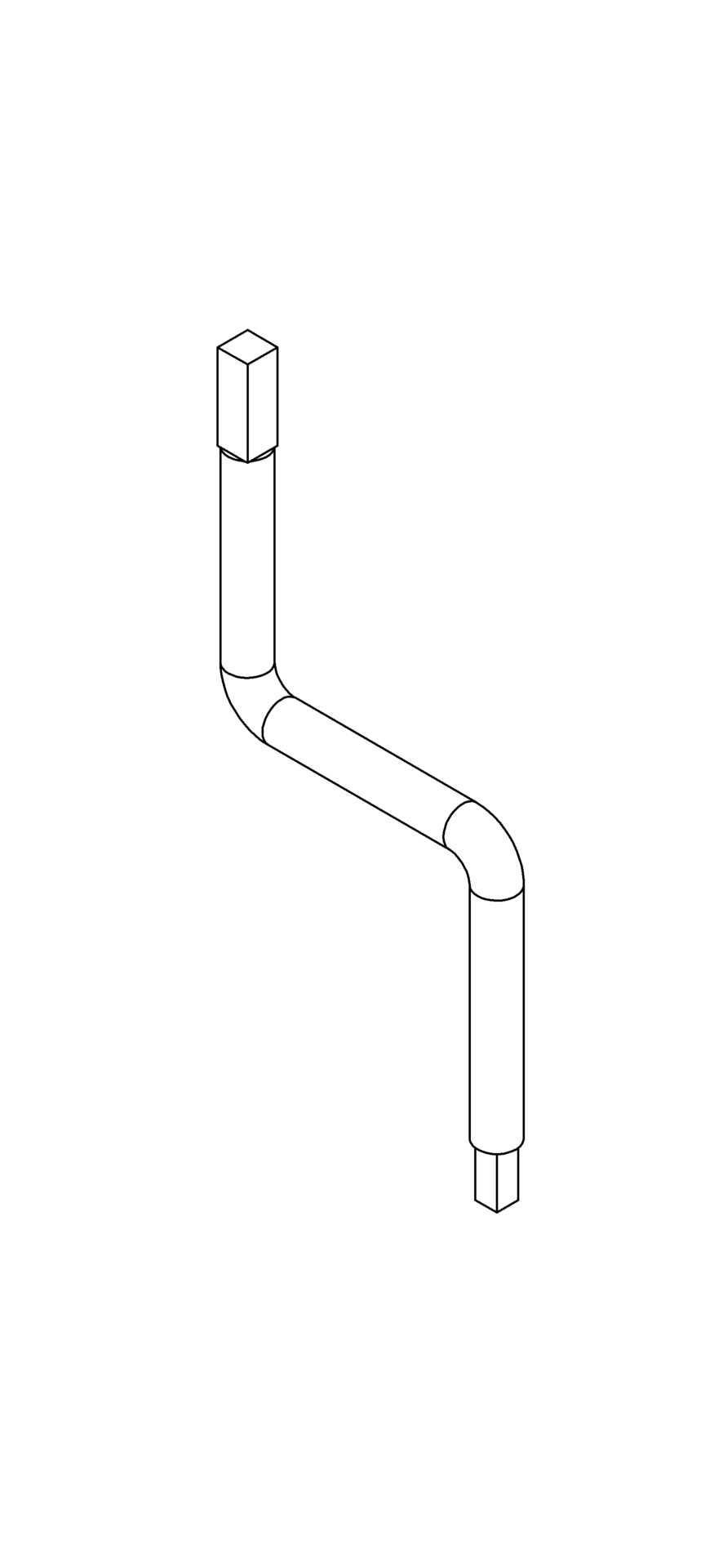 Curtainsider-Handkurbel