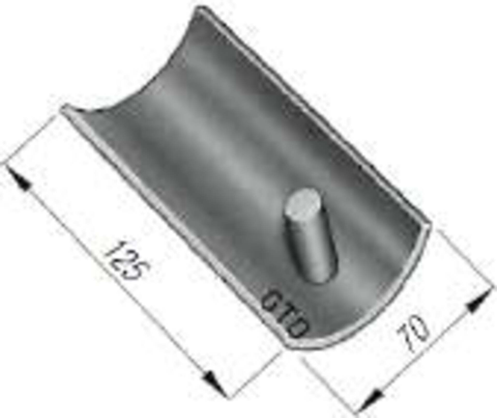 Planbalkenhalter rund