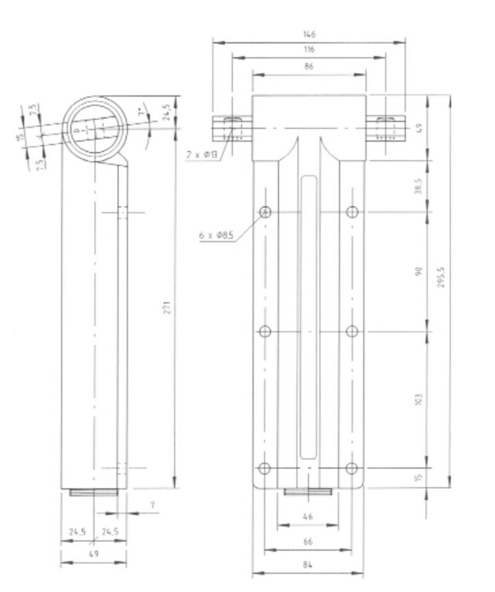 Lift Up-Scharnier / Klapp. 360D