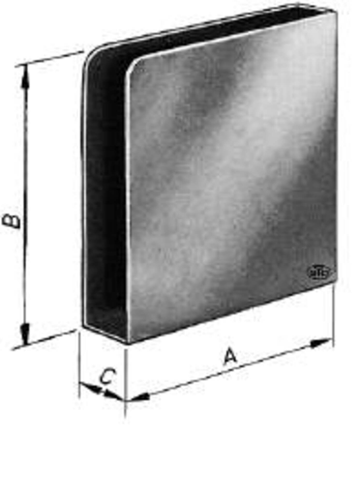 Einstecktaschen zweiseitig offen