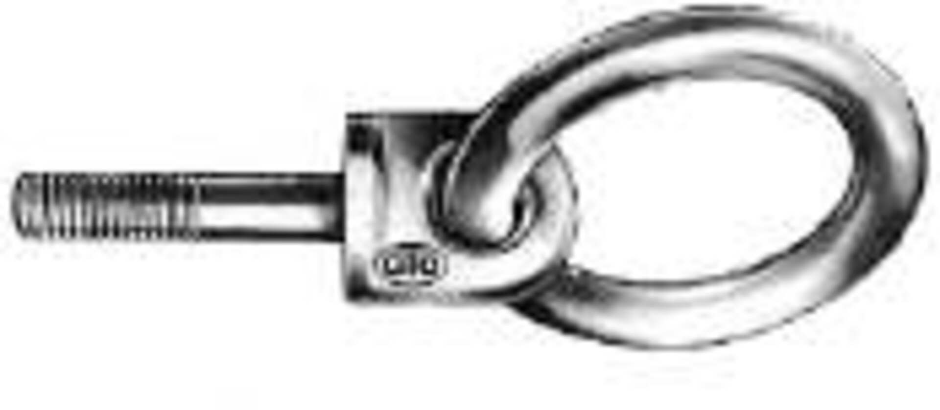 Ösenschraube mit Bindering