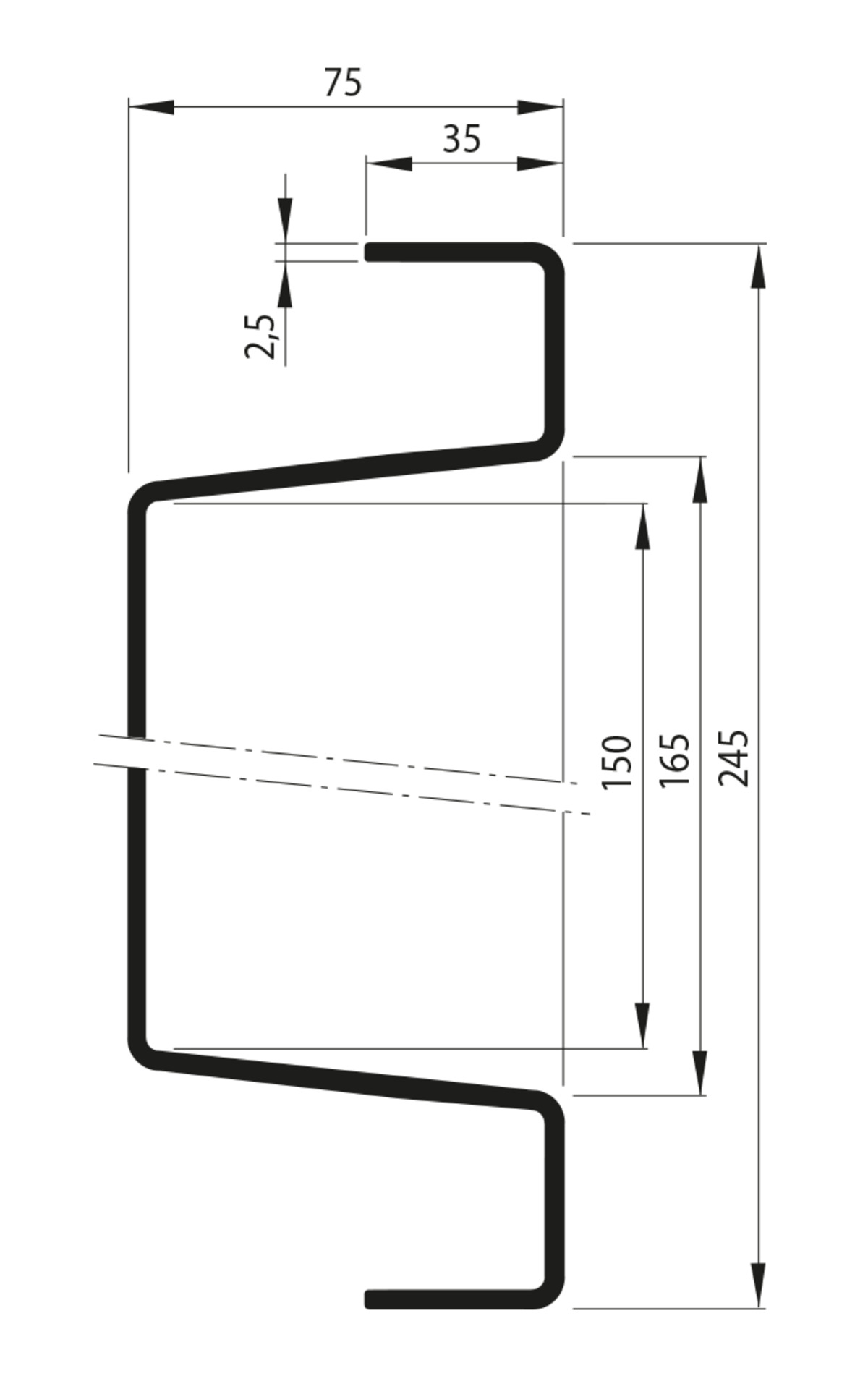 SL-Beleuchtungsträger