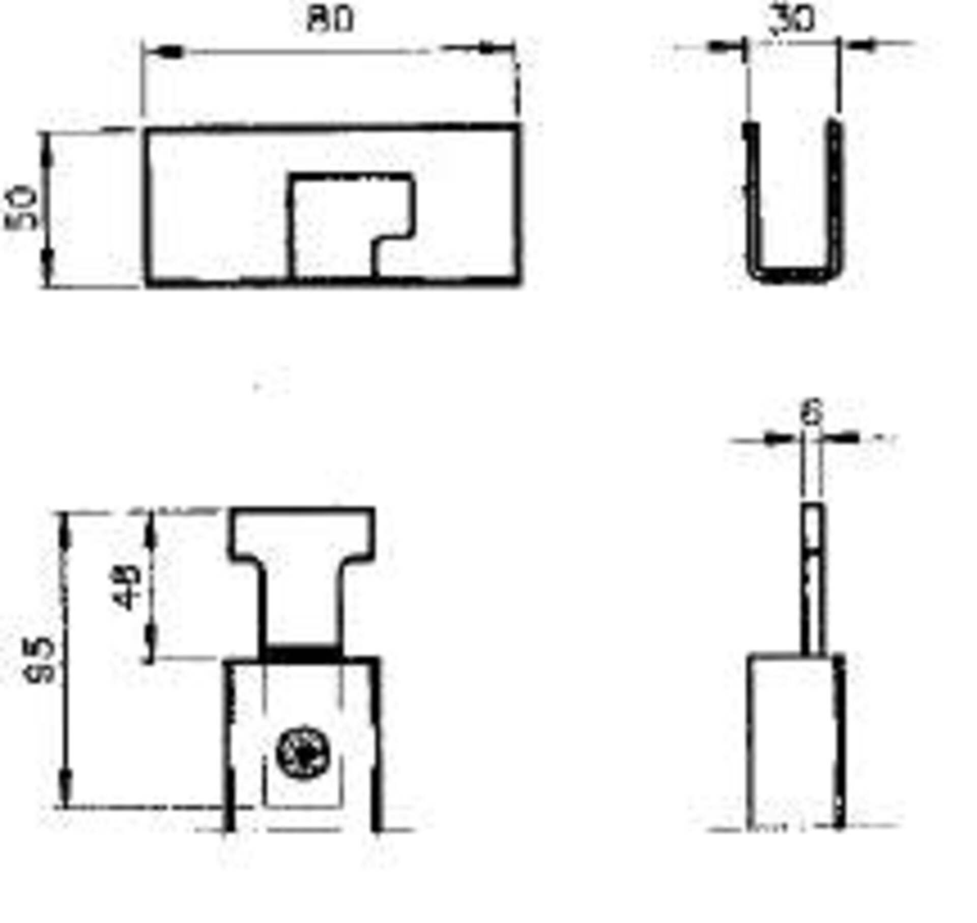 Zubehör zu Kinnegrip Rungen K IV, Kasten für Top-Kupplungen für Plangestell