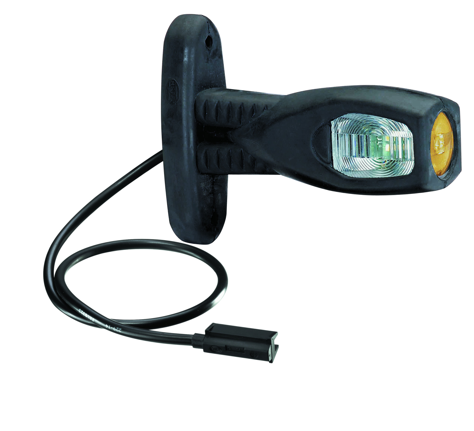 LED-Umrissleuchte rot/weiß/gelb kurz EC QL 24V / 1,8W