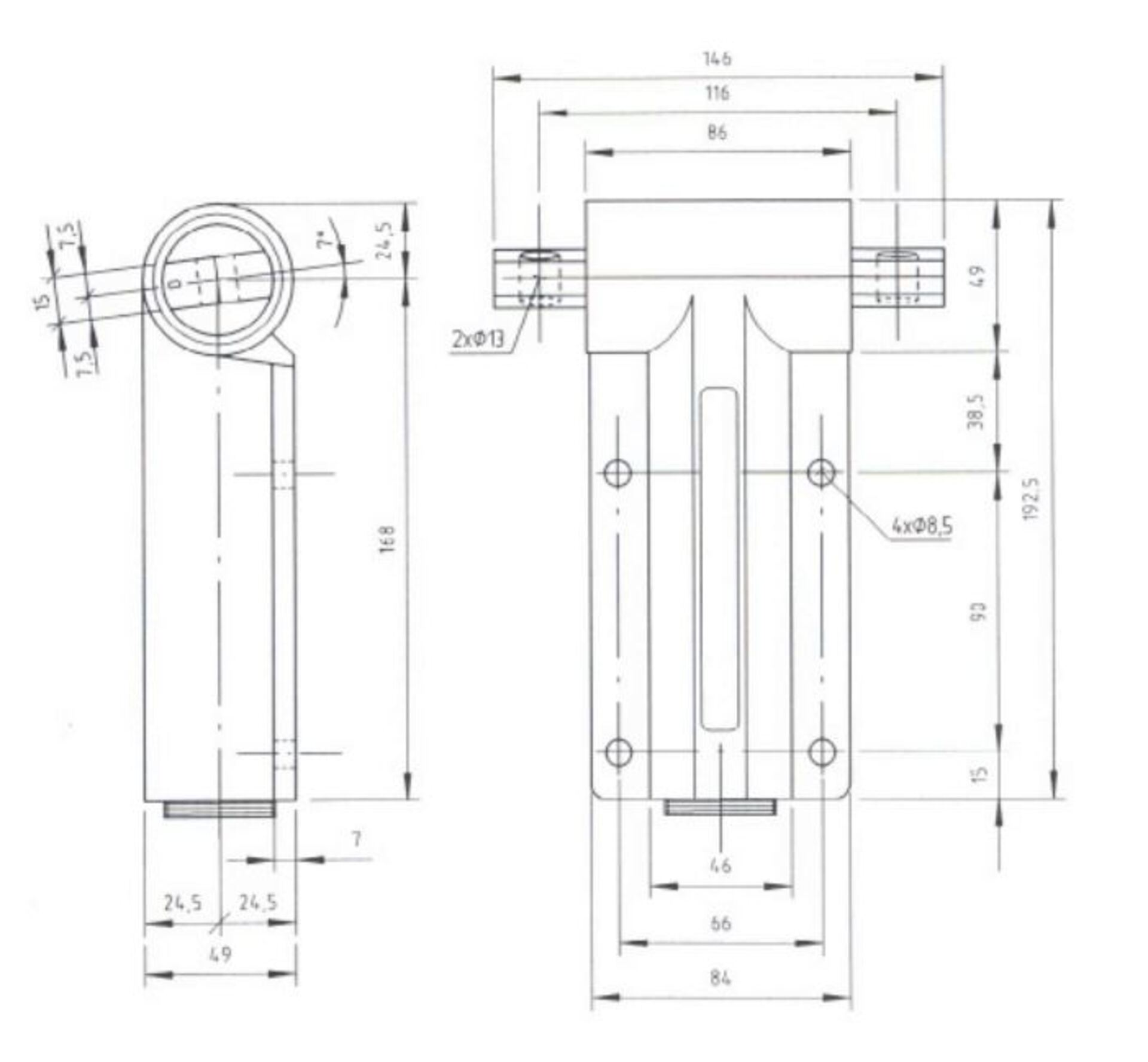 Lift Up-Scharnier / Klapp 180D