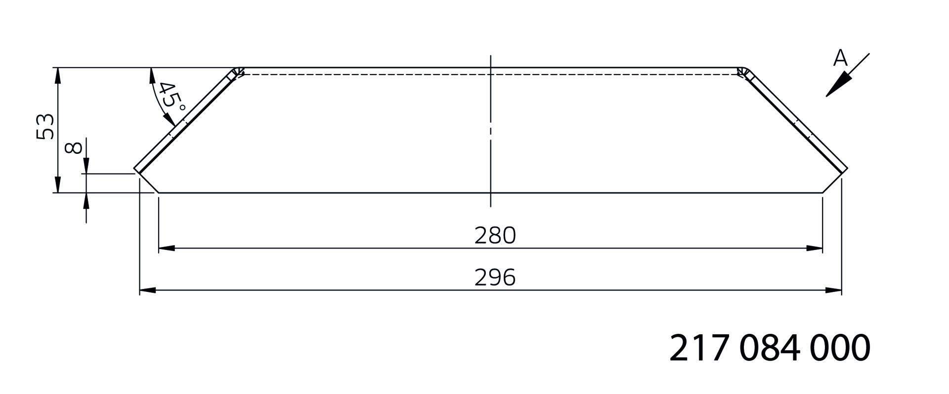 Verstärkungsset für Aluminium Bodengruppe (bei verstärkten Stirnwandbelastungen)