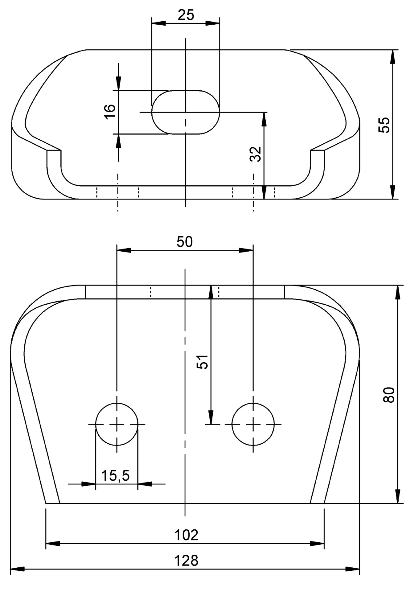 Unterbaukonsole für MB Actros
