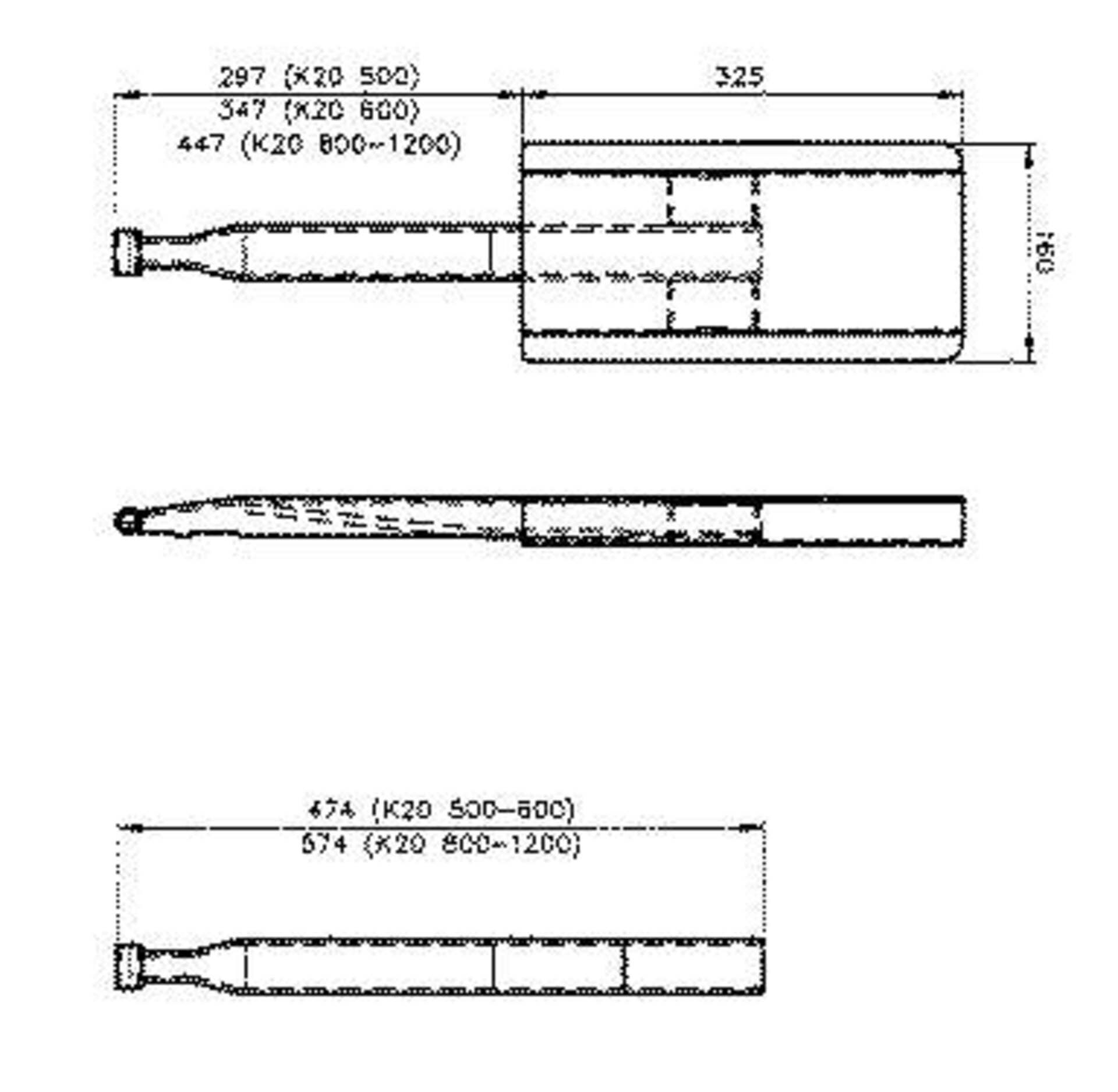 Zubehör zu Kinnegrip-Rungen K 20, Kinnetop-Stativ K 20