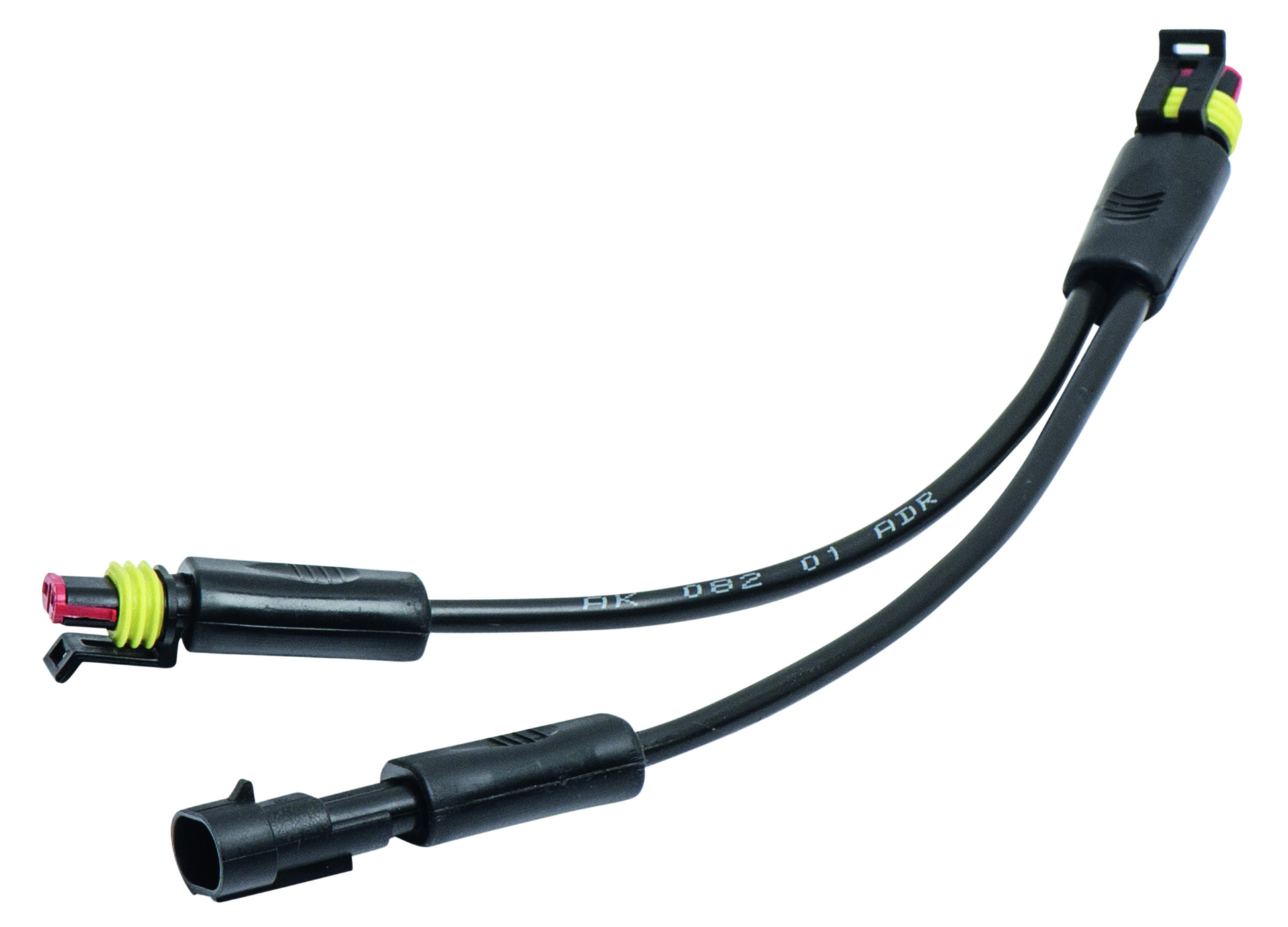 Y-Adapter 2-adrig 1SS Stift 2 SS Buchsel