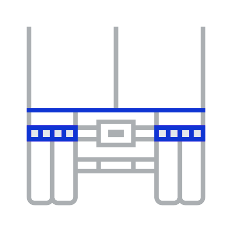 Symbol Beleuchtung und Verkabelungssysteme