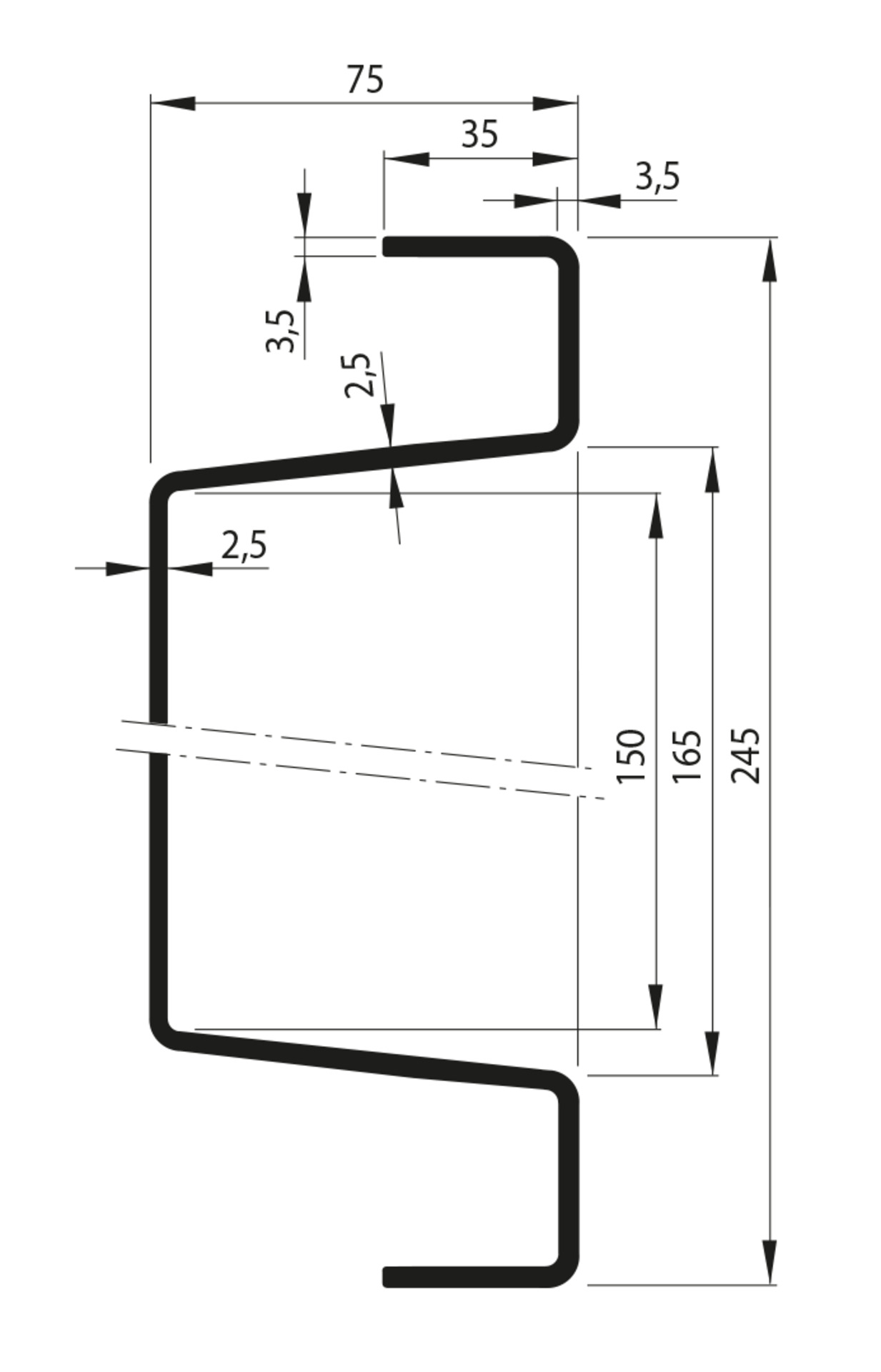 SL-Beleuchtungsträger