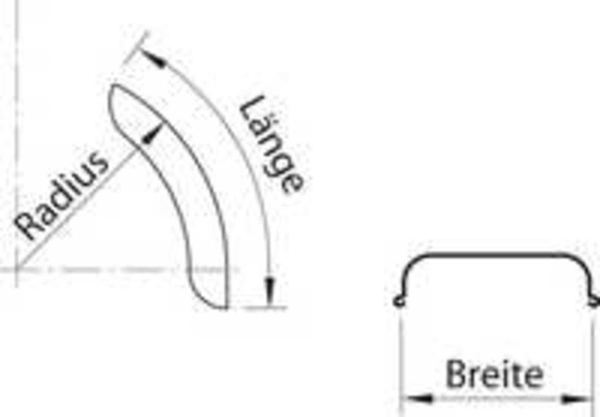 Kunststoff-Kurzkotflügel