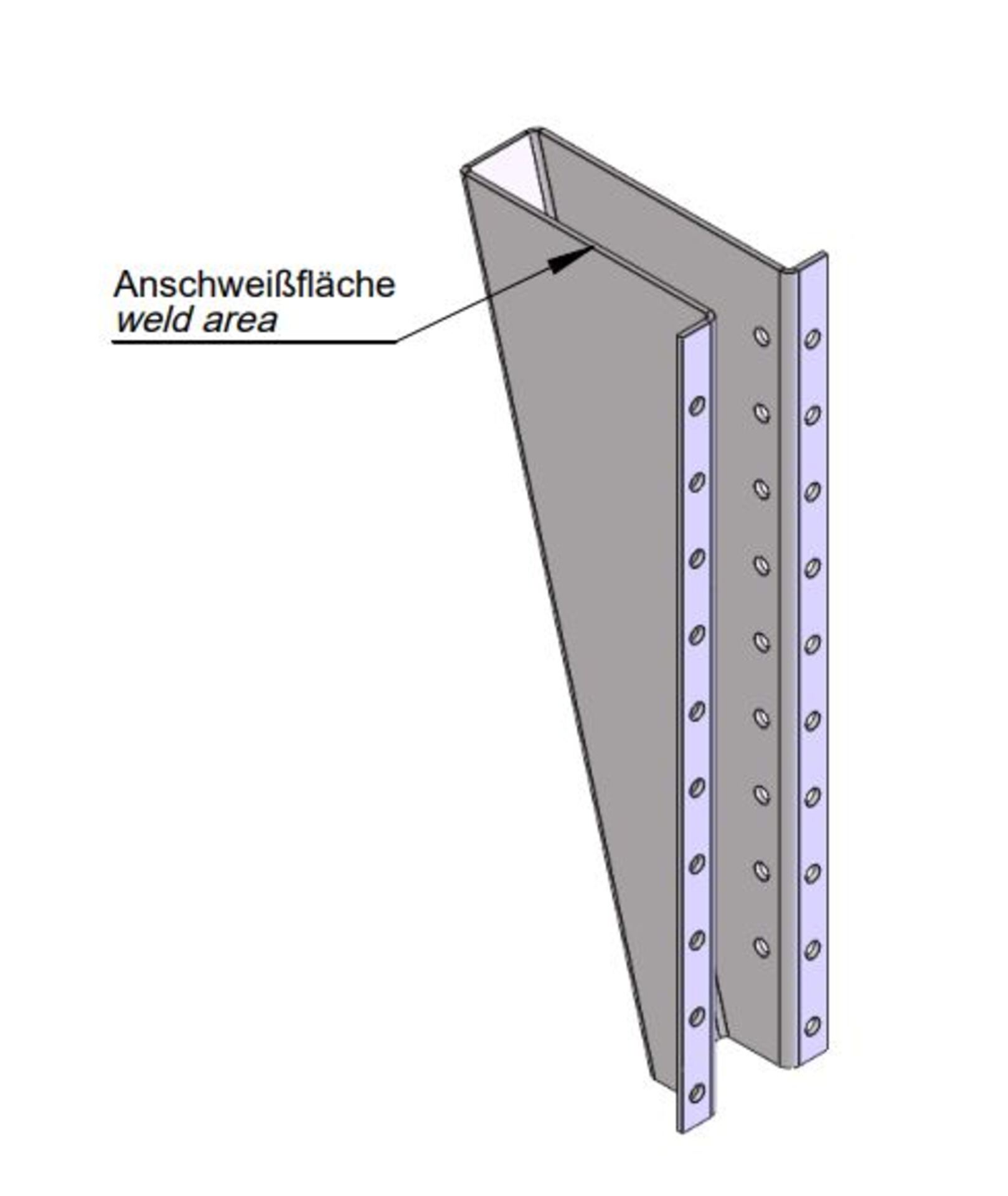Konsole für TOS ECE-R58.03 Unterfahrschutzträger