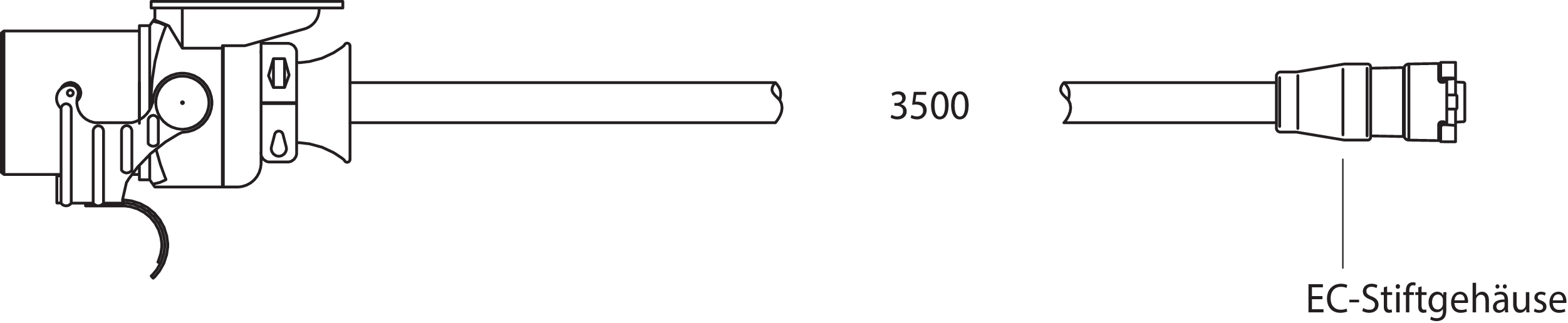 EC-Adapterleitung 1x15AD.K3500 STE